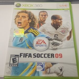 X-Box 360 FIFA Soccer 09 Game. Rated E For Everyone.
